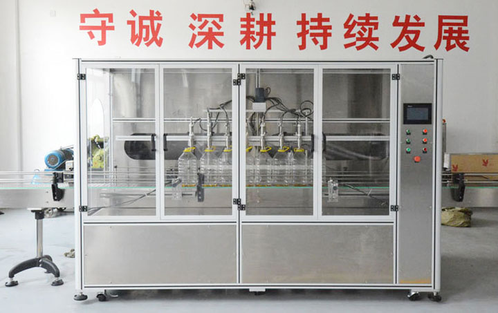客戶收割機，20L食用油灌裝機一言不合就虐狗